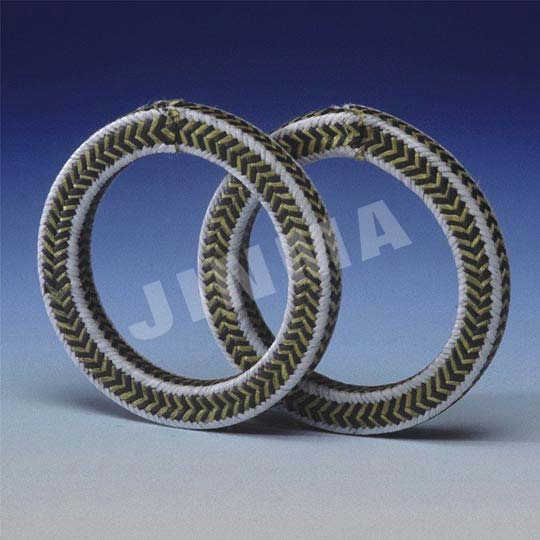 PTFE Fiber In Corners Aramid Fiber Mixed With Grap
