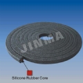 Graphite PTFE+Silicone Rubber Core Braided Packing